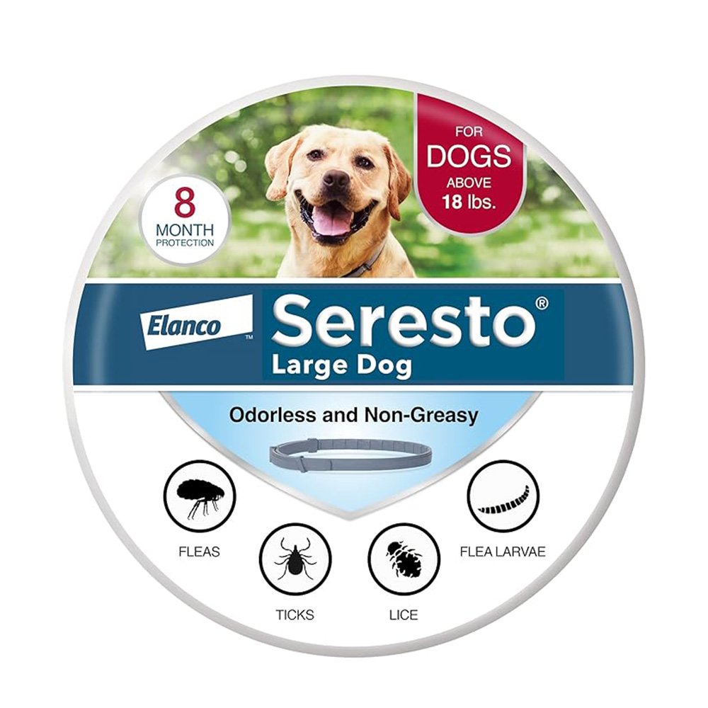 Seresto-Flea-Tick-Collar-For-Dogs-Over-18-lbs.-Treatment.jpg Seresto Flea & Tick Collar For Dogs Over 18 lbs., Treatment - Image 1